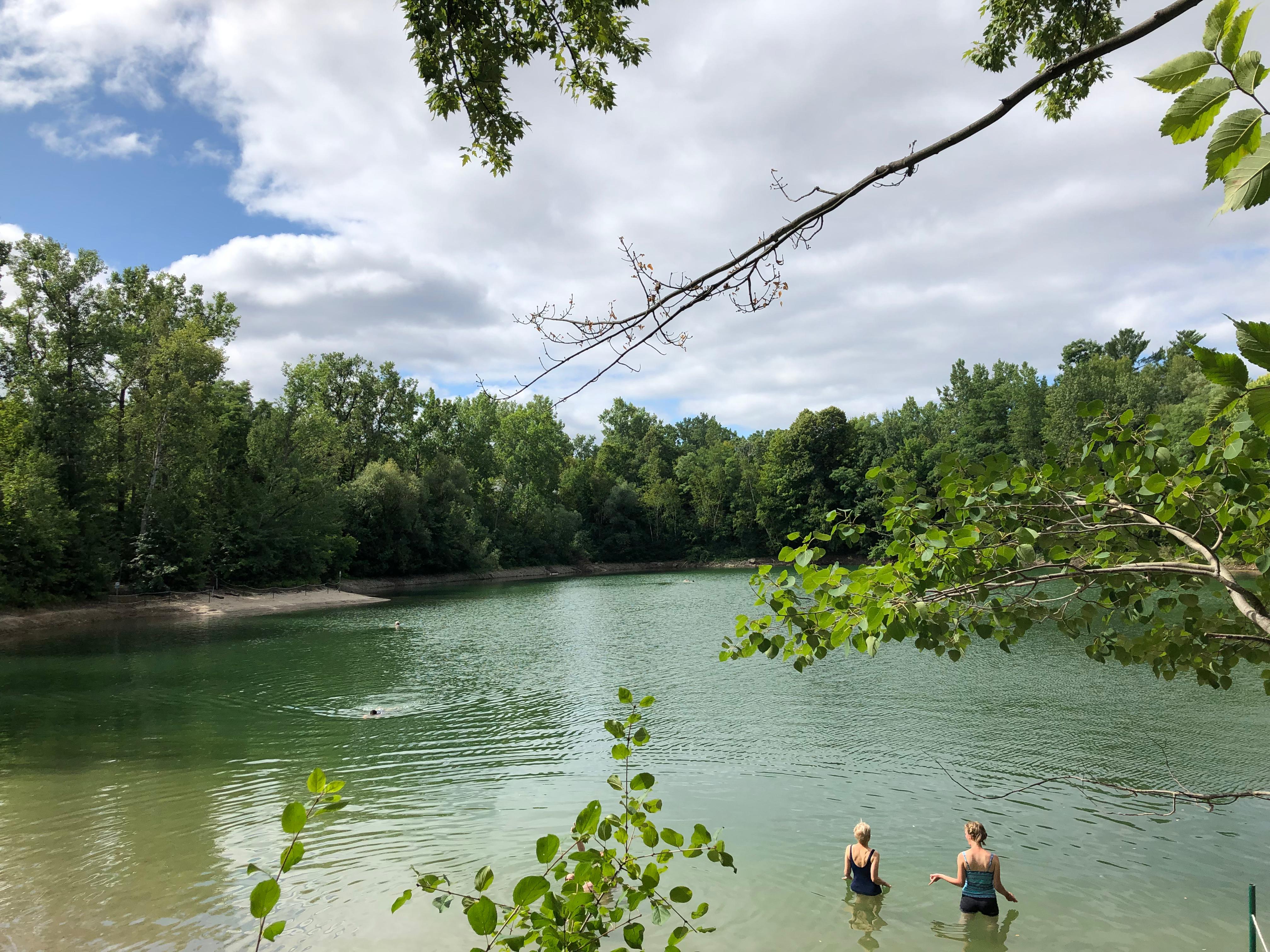 The Swimming Hole in Rockcliffe Park is my favourite public place to swim in the city.