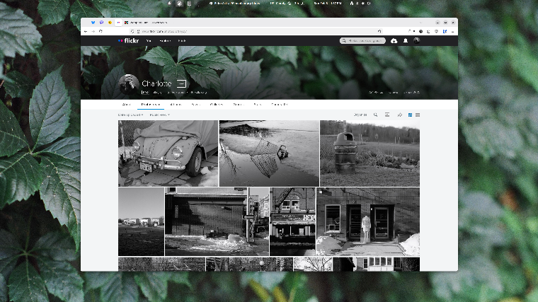 Screen showing a Gnome desktop